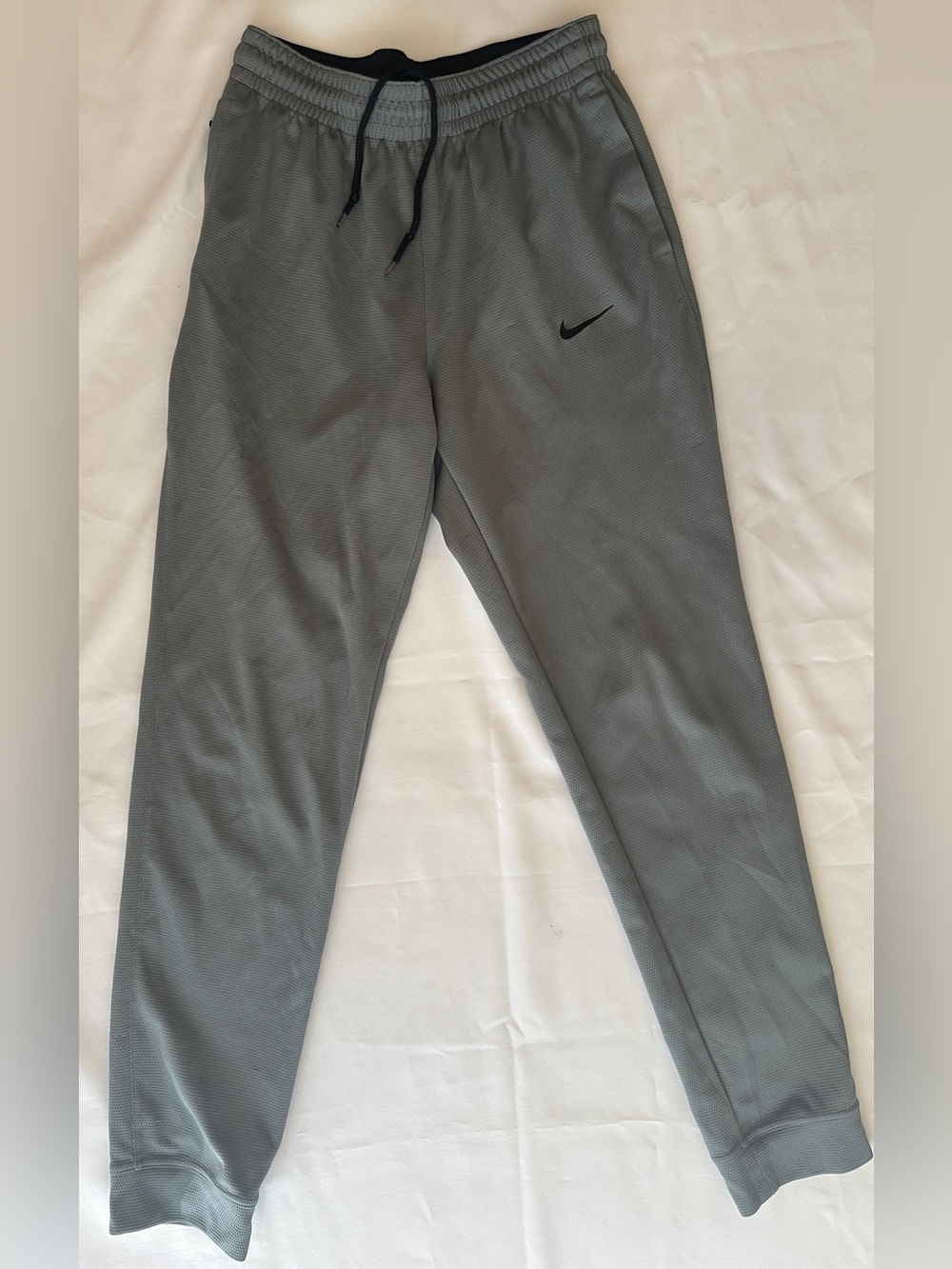 Nike Gray Jogger with Black Swoosh